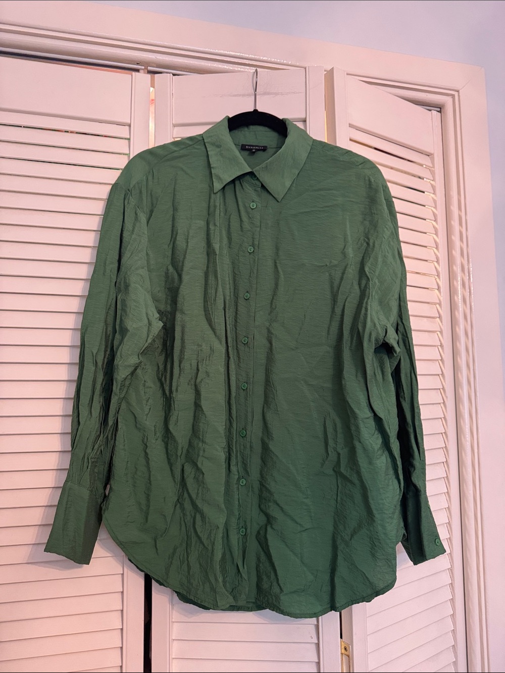 🌴 Dynamite Green Blouse